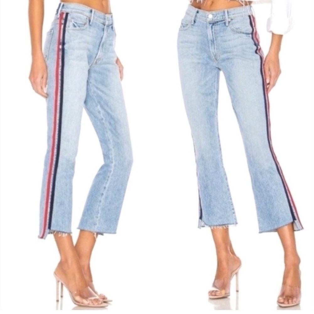 ❤️ MOTHER SUPERIOR | Thanks, Again Racer Crop Jeans ❤️